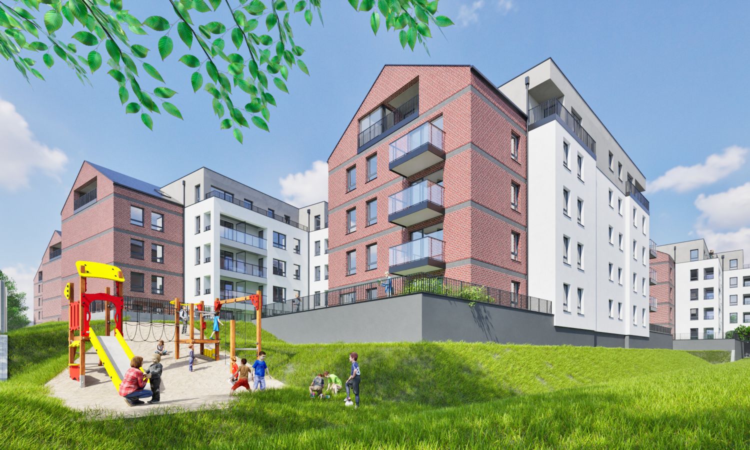 WIDOK 13 (plac zabaw)
